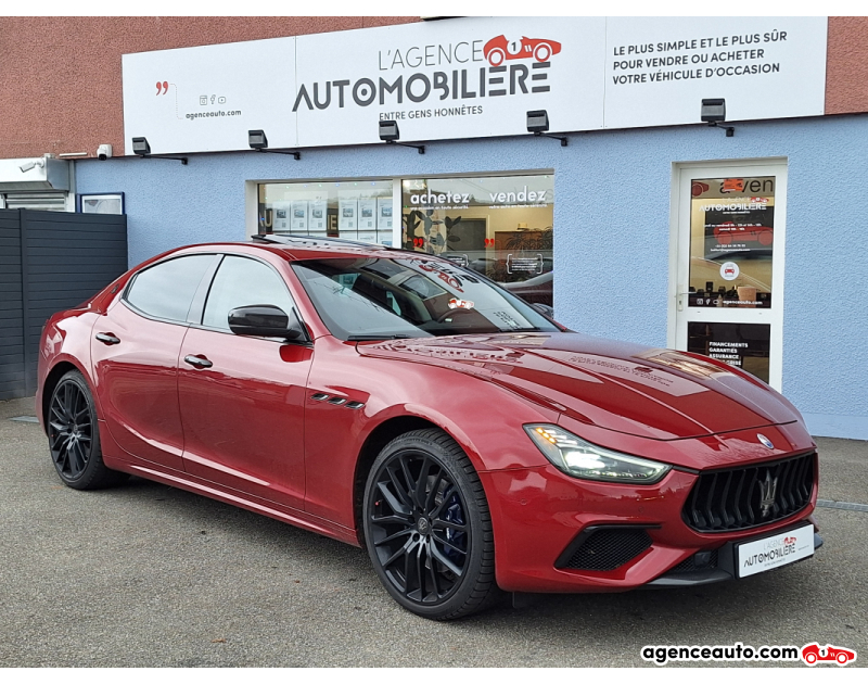 Gebrauchtwagenkauf, Günstige Gebrauchtwagen | Automobilienagentur Maserati Ghibli 3.0 V6 Bi turbo 430v S Q4 Gransport Rouge Jahr 2018 Automatique Essence
