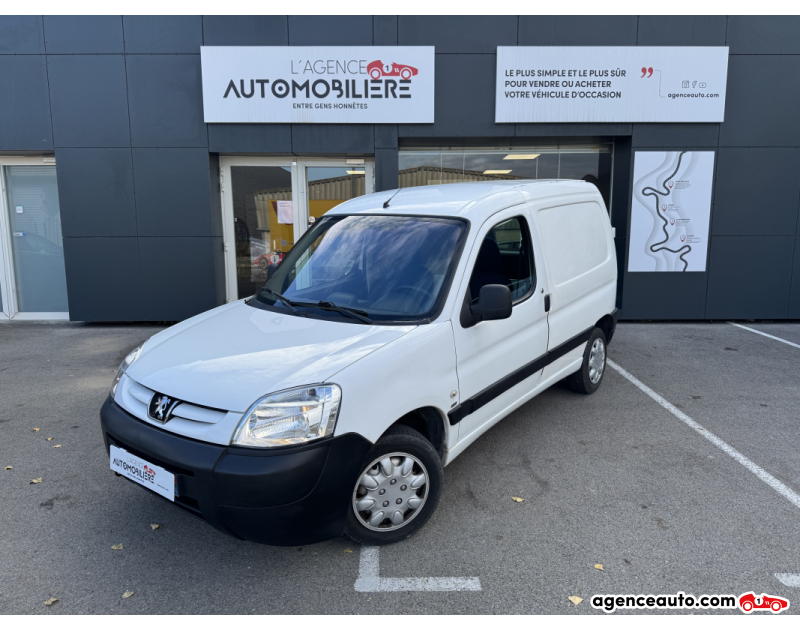 Gebrauchtwagenkauf, Günstige Gebrauchtwagen | Automobilienagentur Peugeot Partner Utilitaire 1.6 HDi Fourgon 75cv Blanc Jahr 2007 Hand-Schaltgetriebe Diesel