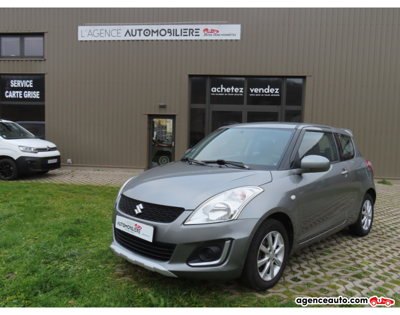 Achat voiture occasion, Auto occasion pas cher | Agence Auto Suzuki Swift 1.2 VVT CLUB 94Cv Gris Année 2014 Manuelle Essence