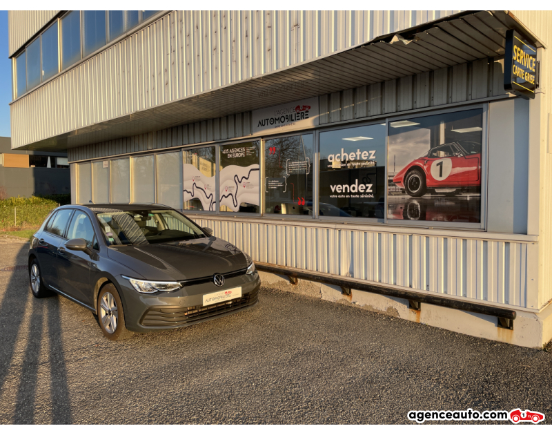 Compra de Coches Usados, Coches Usados Baratos %'|'% Agence Auto Volkswagen Golf VIII (8) 1.5 TSI 130 CV BVM Life 1st - GARANTIE 12 MOIS Gris Año 2020 Manuelle Essence