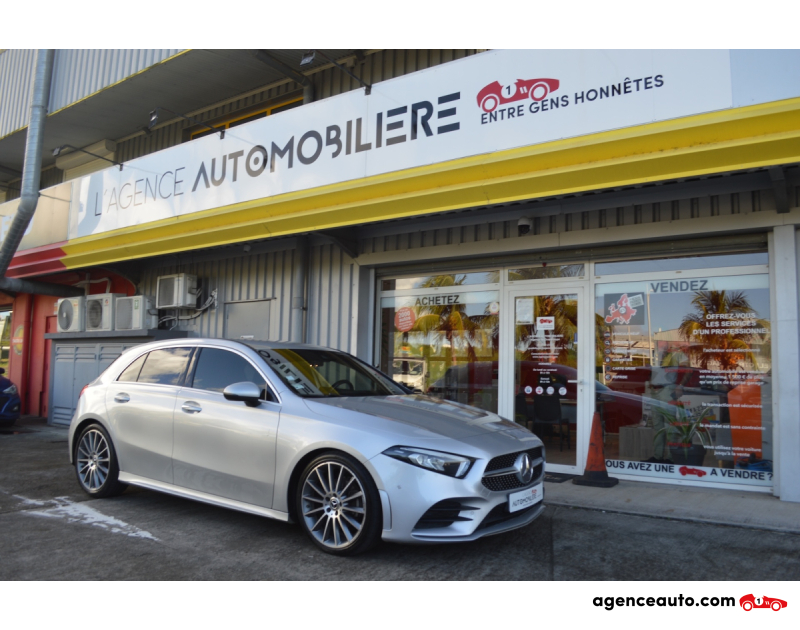 Acquisto Auto Usate, Auto Usate Economiche | Agenzia Automobiliare Mercedes Classe A 180 d 116ch AMG Line 7G-DCT Gris Anno 2018 Automatique Diesel
