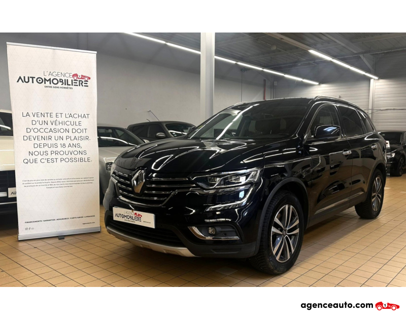 Achat voiture occasion, Auto occasion pas cher | Agence Auto Renault Koleos II 2.0 DCI 175 ENERGY INTENS 4X4 Noir Année 2017 Manuelle Diesel
