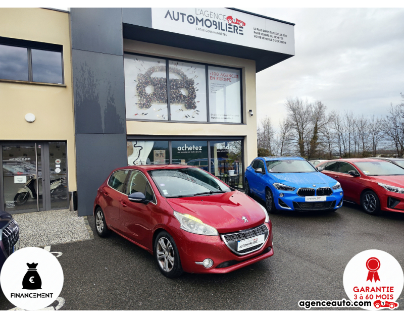 Achat voiture occasion, Auto occasion pas cher | Agence Auto Peugeot 208 1.6 VTi 120 CV ALLURE 5P Rouge Année 2012 Manuelle Essence