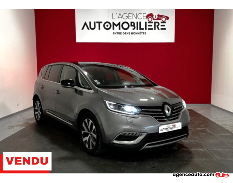 Gebrauchtwagenkauf, Günstige Gebrauchtwagen | Automobilienagentur Renault Espace RENAULT ESPACE V 1.6 DCI 160 ENERGY INTENS EDC 7PL Gris Jahr 2017 Automatique Diesel