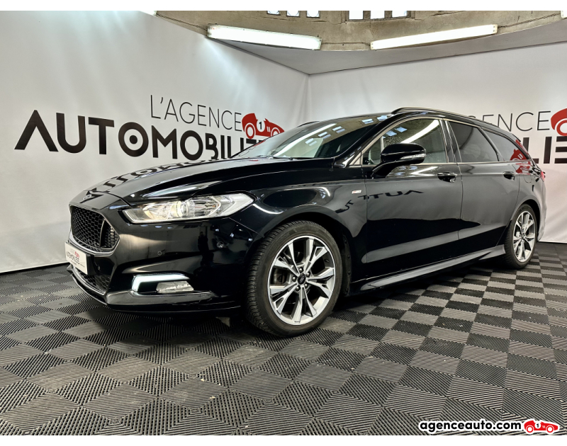 Aankoop Gebruikte Auto, Goedkope Gebruikte Auto | Agence Auto Ford Mondeo SW 2.0 TDCI ST-LINE BVA Noir Jaar 2018 Automatique Diesel