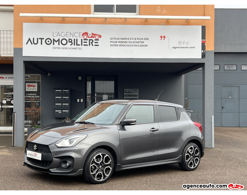 Achat voiture occasion, Auto occasion pas cher | Agence Auto Suzuki Swift Sport 1.4 VVT Hybrid 129 CV Gris Année 2022 Manuelle Essence