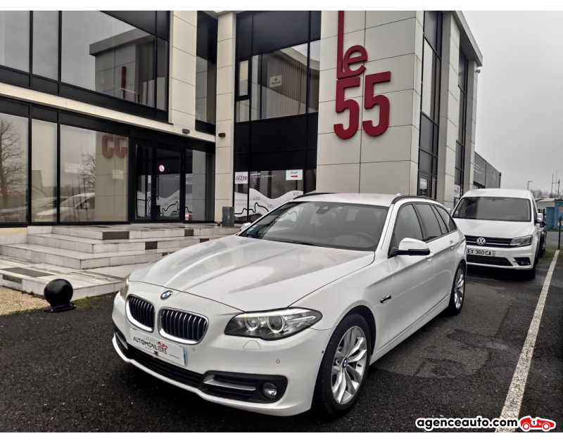 Compra de Carros Usados, Carros Usados Baratos | Auto Immo Bmw Série 5 Touring TOURING 520D X DRIVE 190 LOUNGE PLUS BVA8 Blanc Ano 2016 Automatique Diesel