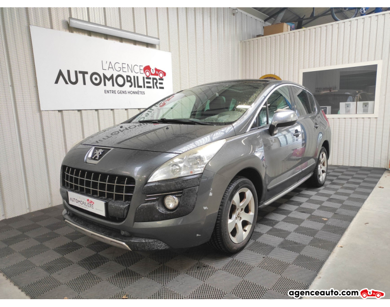 Achat voiture occasion, Auto occasion pas cher | Agence Auto Peugeot 3008 1.6 HDI 112 ALLURE Gris Année 2012 Manuelle Diesel