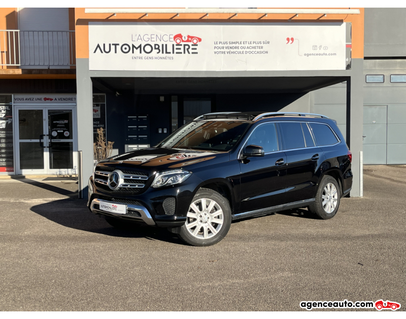 Gebrauchtwagenkauf, Günstige Gebrauchtwagen | Automobilienagentur Mercedes GLS V6 3.0d 258cv Executive - Toit ouvrant/Sièges chauffants-électriques à mémoire/Harman Kardon/Caméra Noir Jahr 2016 Automatique Diesel