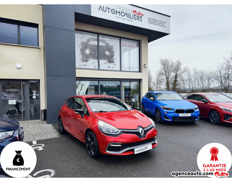 Gebrauchtwagenkauf, Günstige Gebrauchtwagen | Automobilienagentur Renault Clio RS 1.6 EDC6 200 cv Rouge Jahr 2013 Automatique Essence