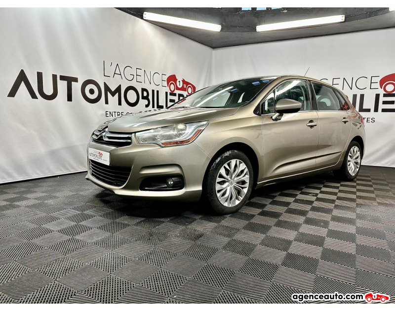 Achat voiture occasion, Auto occasion pas cher | Agence Auto Citroen C4 1.6 HDI 90 CONFORT (Attelage) Gris Année 2012 Manuelle Diesel