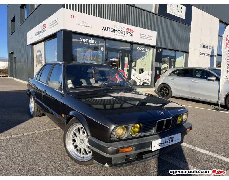Compra de Coches Usados, Coches Usados Baratos %'|'% Agence Auto Bmw Série 3 (E30) 316i 1.6i 100CV Noir Año 1989 Manuelle Essence