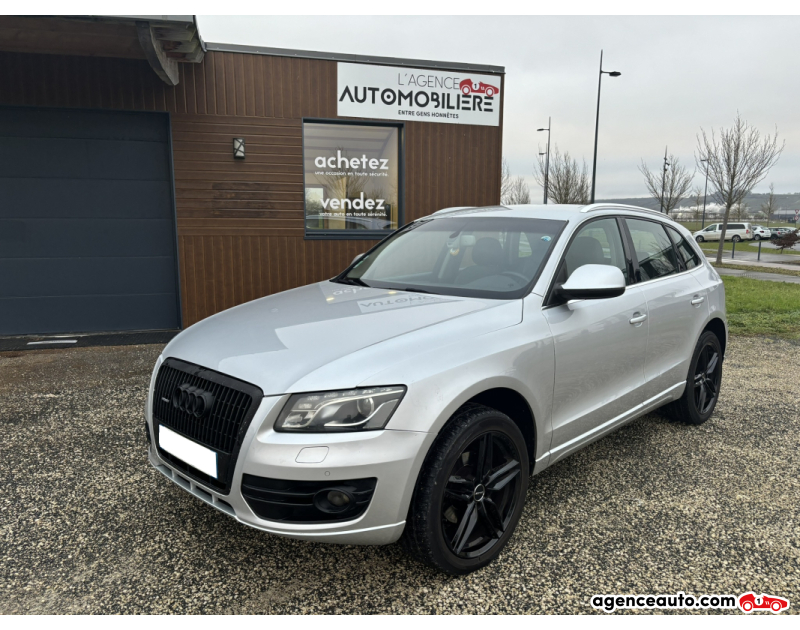 Achat voiture occasion, Auto occasion pas cher | Agence Auto Audi Q5 I (8RB) 2.0 TDI 16V DPF Quattro 170 cv Argent Année 2010 Manuelle Diesel