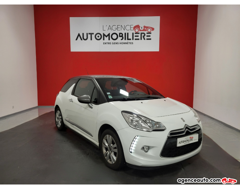 Achat voiture occasion, Auto occasion pas cher | Agence Auto Citroen DS3 DS3 1.2 VTI 82CV SOCHIC Blanc Année 2015 Manuelle Essence