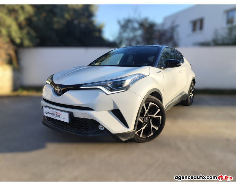 Gebrauchtwagenkauf, Günstige Gebrauchtwagen | Automobilienagentur Toyota C-HR 1.8 122H HYBRID  GARANTIE 12 MOIS GRAPHIC RC18 4X2 E-CVT BVA Blanc Jahr 2018 Automatique Hybride