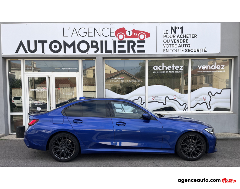 Compra de Carros Usados, Carros Usados Baratos | Auto Immo Bmw Série 3 320i M SPORT STAGE 1 285 CV Bleu Ano 2019 Automatique Bioethanol