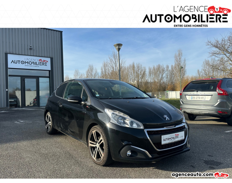 Acquisto Auto Usate, Auto Usate Economiche | Agenzia Automobiliare Peugeot 208 1.6 HDI GT-LINE 120CV Noir Anno 2015 Manuelle Diesel