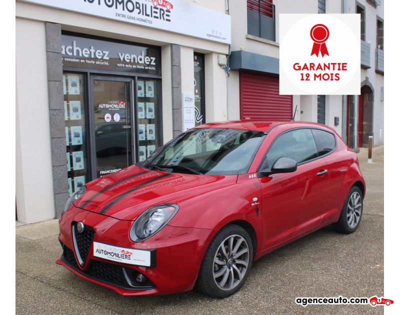 Compra de Coches Usados, Coches Usados Baratos %'|'% Agence Auto Alfa Romeo Mito 0.9 TWINAIR 105CH IMOLA START-STOP ( Garantie 12 mois National ) Rojo Año 2016 Manual Gasolina