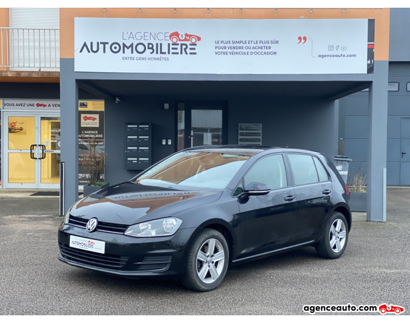 Achat voiture occasion, Auto occasion pas cher | Agence Auto Volkswagen Golf VII 1.6 TDI Blue Motion 105 CV ÉDITION 40 Noir Année 2014 Manuelle Diesel