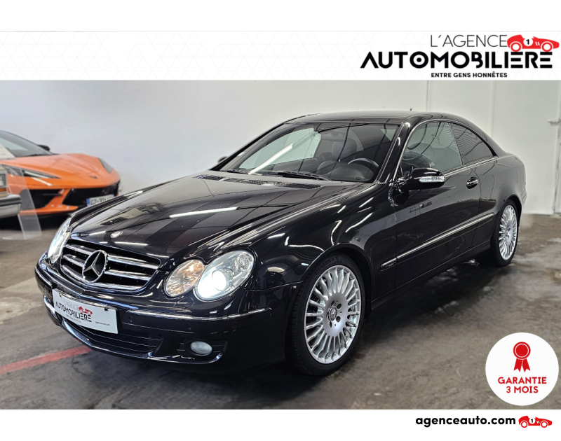 Achat voiture occasion, Auto occasion pas cher | Agence Auto Mercedes CLK COUPE V6 3.0 320 CDI 225ch AVANTGARDE 7G-TRONIC Noir Année 2009 Automatique Diesel