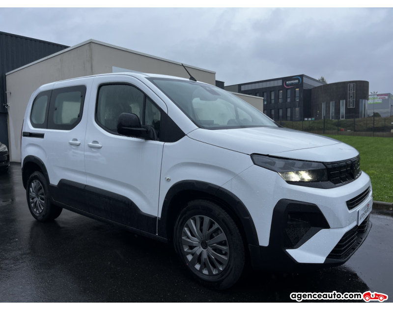 Achat voiture occasion, Auto occasion pas cher | Agence Auto Peugeot RIFTER 1.5L HDI 100CH M ALLURE-100km-Malus payé Blanc Année 2024 Manuelle Diesel