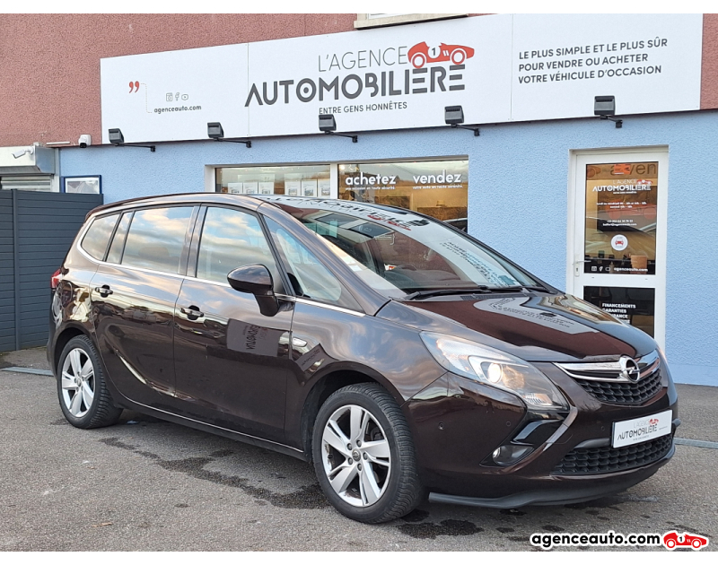 Compra de Coches Usados, Coches Usados Baratos %'|'% Agence Auto Opel Zafira Tourer 1.6 CDTI 136cv COSMO PACK 7 PLACES 2EME MAIN Marron Año 2015 Manuelle Diesel