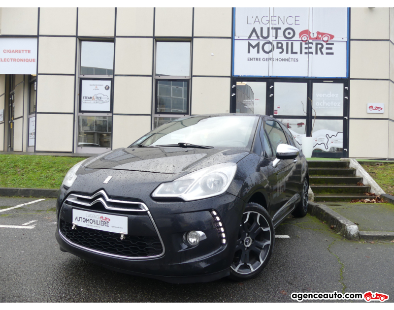 Acquisto Auto Usate, Auto Usate Economiche | Agenzia Automobiliare Citroen DS3 1.6 THP 155 SPORT CHIC Noir Anno 2010 Manuelle Essence
