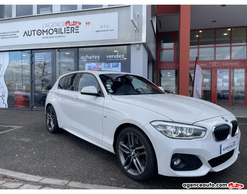 Achat voiture occasion, Auto occasion pas cher | Agence Auto Bmw Série 1 (F20) 120d XDRIVE M SPORT 190CH Blanc Année 2015 Automatique Diesel