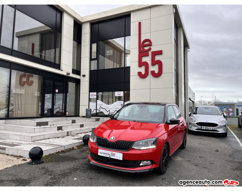 Gebrauchtwagenkauf, Günstige Gebrauchtwagen | Automobilienagentur Skoda Fabia SKODA FABIA III 1.0 TSI 95 MONTE CARLO Rouge Jahr 2017 Manuelle Essence