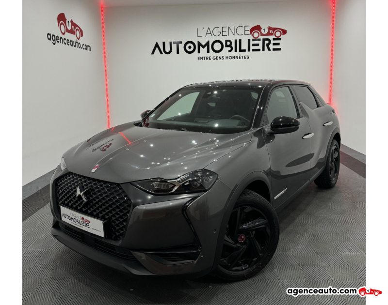 Acquisto Auto Usate, Auto Usate Economiche | Agenzia Automobiliare DS DS 3 Crossback DS3 CROSSBACK PERFORMANCE LINE + BLUEHDI 130CV EAT8 FULL LEDS/CAMERA/CARPLAY/CUIR-ALCANTARA/1èreMAIN Gris Anno 2020 Automatique Diesel