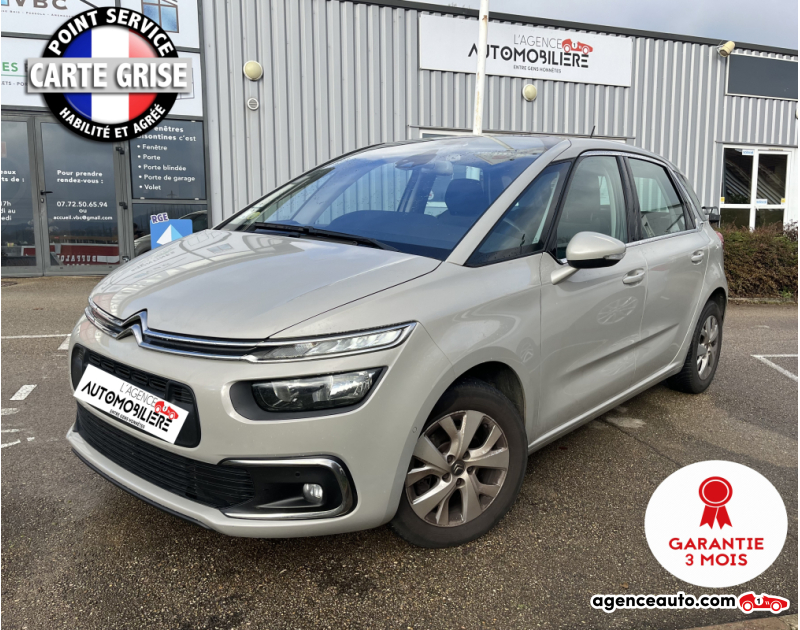 Gebrauchtwagenkauf, Günstige Gebrauchtwagen | Automobilienagentur Citroen C4 Picasso 1.6 BlueHDi S&S 120 cv réel pack Ivoire Jahr 2017 Manuelle Diesel