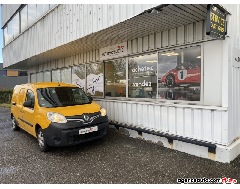 Achat voiture occasion, Auto occasion pas cher | Agence Auto Renault Kangoo II Express Maxi 1.5 dCi 110cv BVM6 Jaune Année 2015 Manuelle Diesel