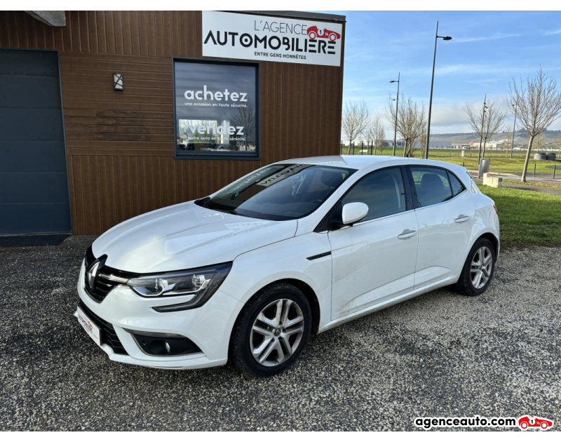 Compra de Coches Usados, Coches Usados Baratos %'|'% Agence Auto Renault Megane IV Hatchback Buisness 1.5 Blue dCi EDC6 115 cv Boîte auto Blanc Año 2019 Automatique Diesel