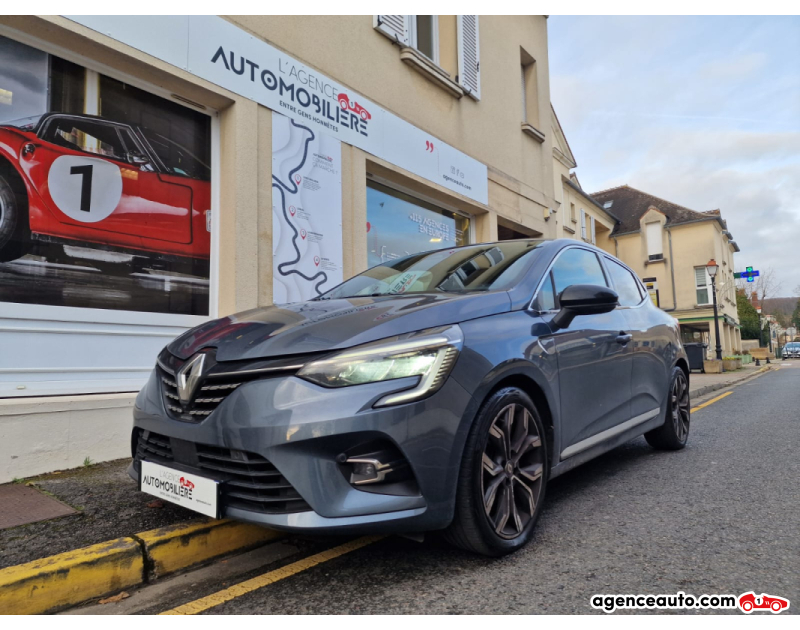 Achat voiture occasion, Auto occasion pas cher | Agence Auto Renault Clio 1.0 TCE 90cv INTENS + GRAND ECRAN/ CAMERA 360° Gris Année 2021 Manuelle Essence