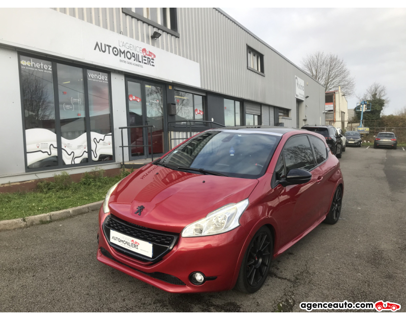 Achat voiture occasion, Auto occasion pas cher | Agence Auto Peugeot 208 GTI 1.6 THP 16V 200 cv Rouge Année 2014 Manuelle Essence