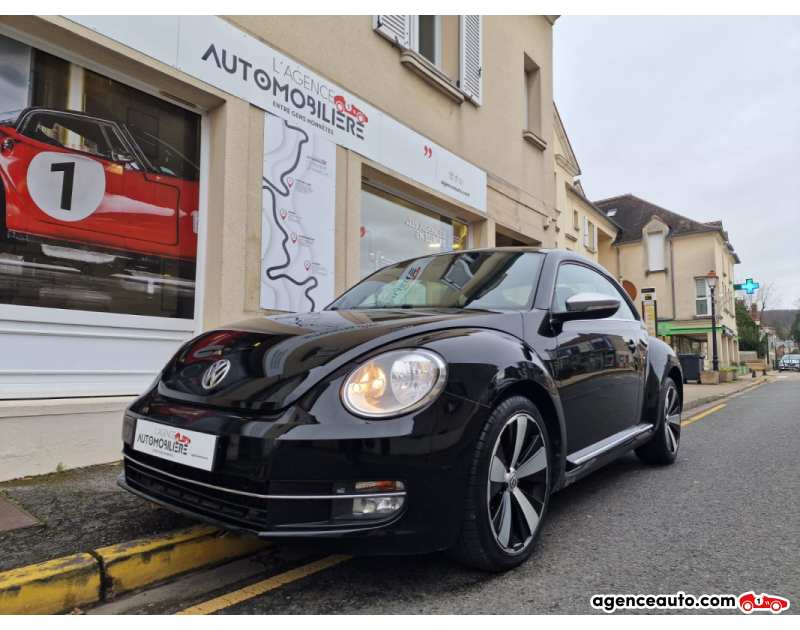 Aankoop Gebruikte Auto, Goedkope Gebruikte Auto | Agence Auto Volkswagen Coccinelle 1.6 TDI 105 VINTAGE Noir Jaar 2014 Manuelle Diesel