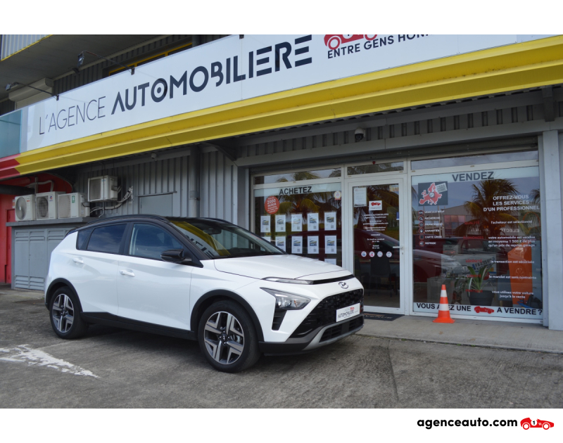 Achat voiture occasion, Auto occasion pas cher | Agence Auto Hyundai Bayon Bayon 1.0 T-GDi 100ch Blanc Année 2023 Automatique Essence