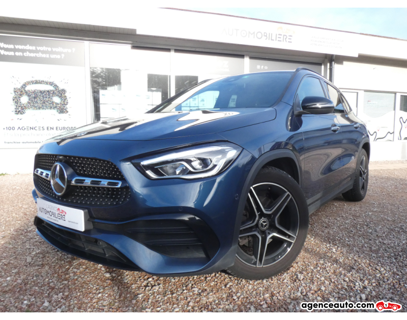 Gebrauchtwagenkauf, Günstige Gebrauchtwagen | Automobilienagentur Mercedes Classe GLA 2.0 200 D 150 AMG LINE 8G-DCT BVA Blau Jahr 2022 Automatisch Diesel