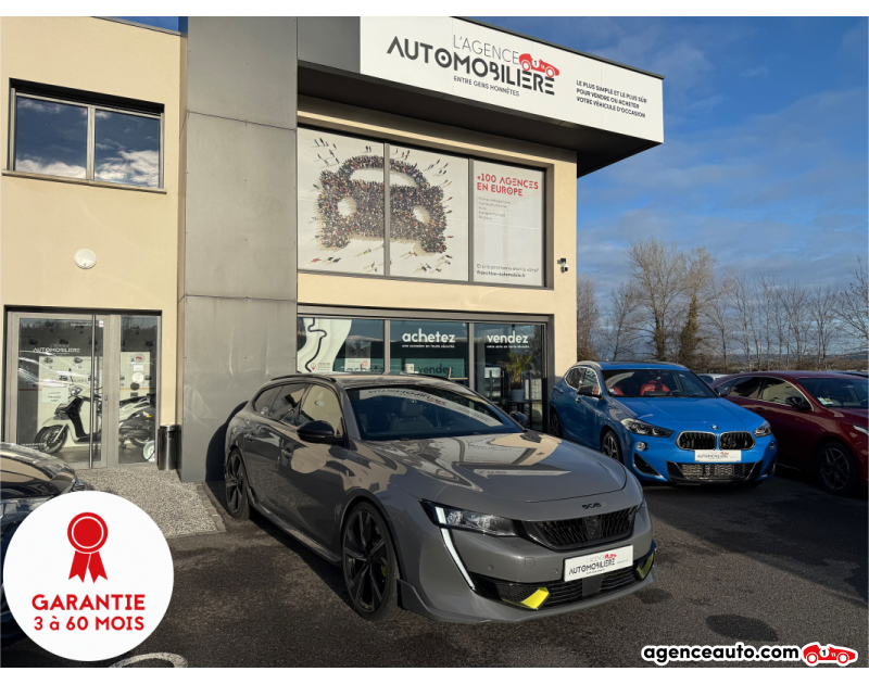 Compra de Carros Usados, Carros Usados Baratos | Auto Immo Peugeot 508 SW PSE 1.6 Hybrid4 360 CV EAT8 4WD Gris Ano 2021 Automatique Hybride rechargeable
