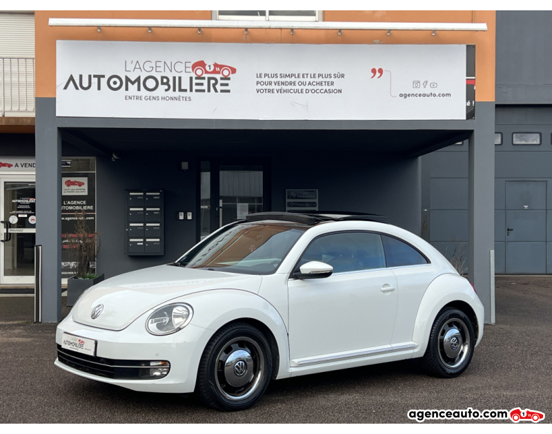 Acquisto Auto Usate, Auto Usate Economiche | Agenzia Automobiliare Volkswagen Coccinelle 1.2 TSI 105 Vintage Toit Ouvrant - Radar AV et AR - Régulateur Blanc Anno 2014 Manuelle Essence