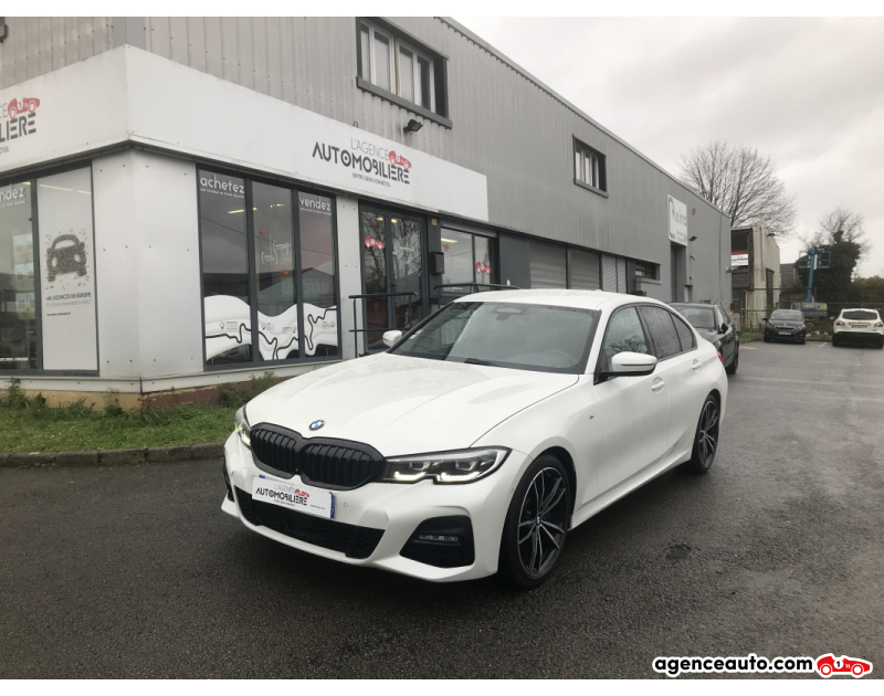 Achat voiture occasion, Auto occasion pas cher | Agence Auto Bmw Série 3 330 PACK M-SPORT 258 CH Blanc Année 2019 Automatique Essence