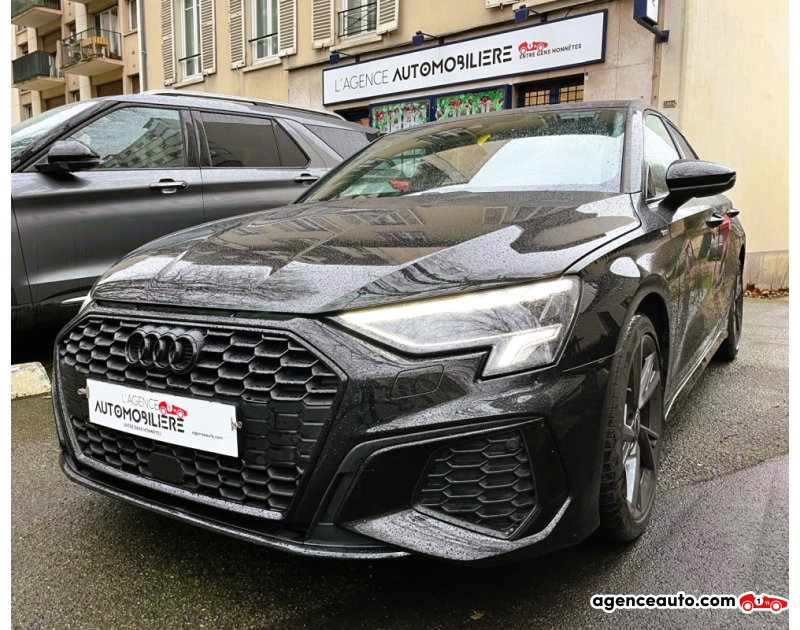 Compra de Carros Usados, Carros Usados Baratos | Auto Immo Audi A3 Sportback 1.5 35 TFSI MILD HYBRID 150 S LINE S TRONIC 7 Black Edition Noir Ano 2023 Automatique Hybride rechargeable