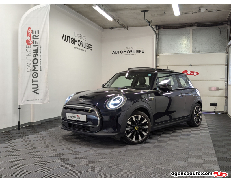 Achat voiture occasion, Auto occasion pas cher | Agence Auto Mini Mini III (2) (F56) COOPER SE 184 FINITION YOURS 32.6 KWH Bleu Année 2021 Automatique Électrique