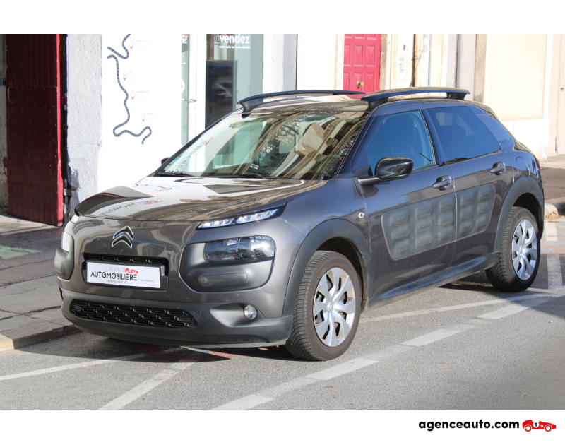 Achat voiture occasion, Auto occasion pas cher | Agence Auto Citroen C4 Cactus 80 FEEL ( Distribution changée, Radar Arr, GPS ... ) Gris Année 2018 Manuelle Essence