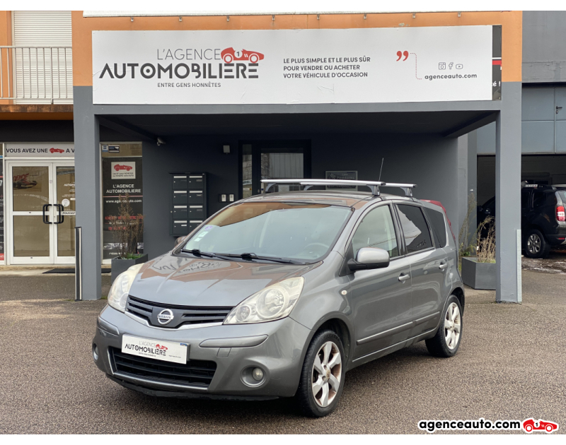 Achat voiture occasion, Auto occasion pas cher | Agence Auto Nissan Note Phase 2 1.6 i 110 CV CONNECT EDITION Gris Année 2011 Manuelle Bioethanol