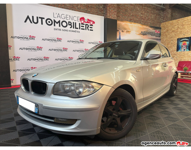 Achat voiture occasion, Auto occasion pas cher | Agence Auto Bmw Série 1 116 D  2.0 16 V Turbo coupé confort Argent Année 2011 Manuelle Diesel