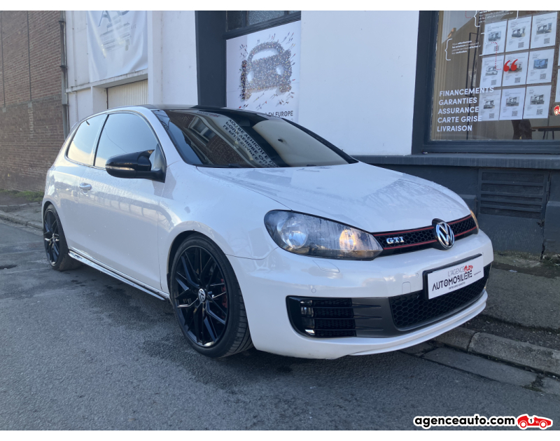 Achat voiture occasion, Auto occasion pas cher | Agence Auto Volkswagen Golf VI GTI 2.0 TSI BVM6 Blanc Année 2009 Manuelle Essence