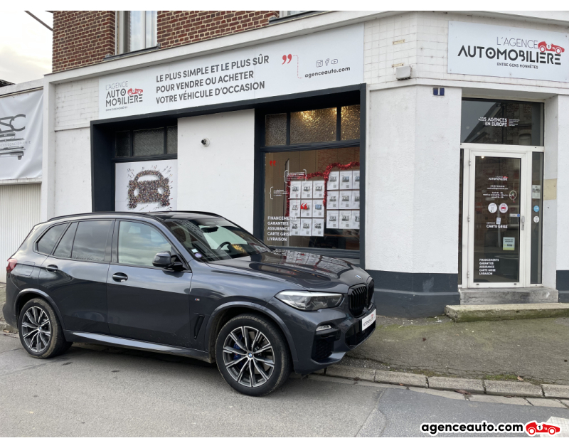 Achat voiture occasion, Auto occasion pas cher | Agence Auto Bmw X5 BMW X5 xDrive 45e G05 M Sport TVA Récupérable Bleu Année 2020 Automatique Hybride