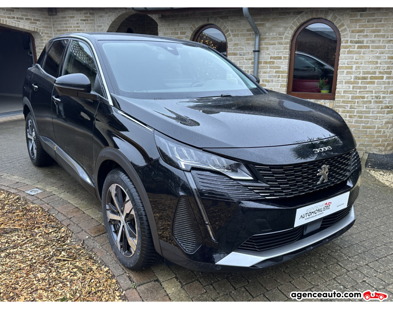 Aankoop Gebruikte Auto, Goedkope Gebruikte Auto | Agence Auto Peugeot 3008 1,2 Noir Jaar 2022 Automatique Essence