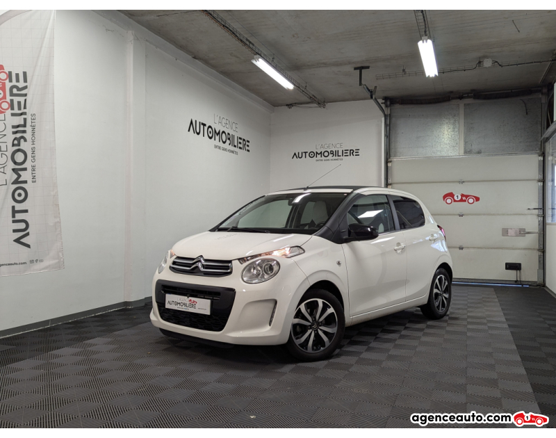 Gebrauchtwagenkauf, Günstige Gebrauchtwagen | Automobilienagentur Citroen C1 1.0 VTI 72 S&S AIRSCAPE SHINE Blanc Jahr 2019 Manuelle Essence